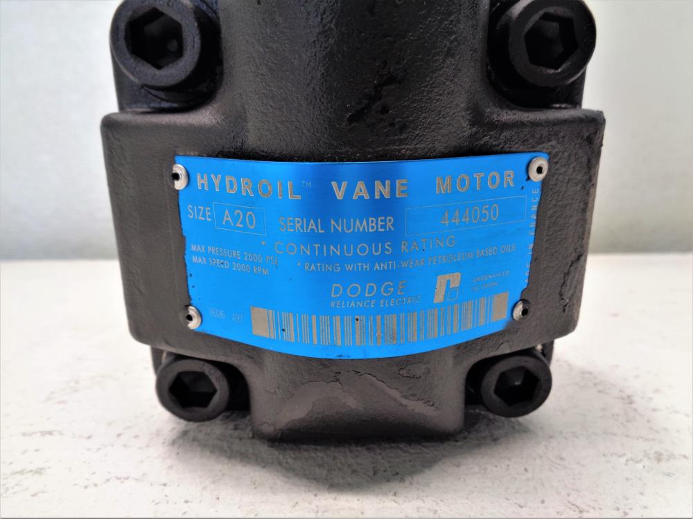 Dodge Reliance Electric A20 Hydroil Vane Motor 444050